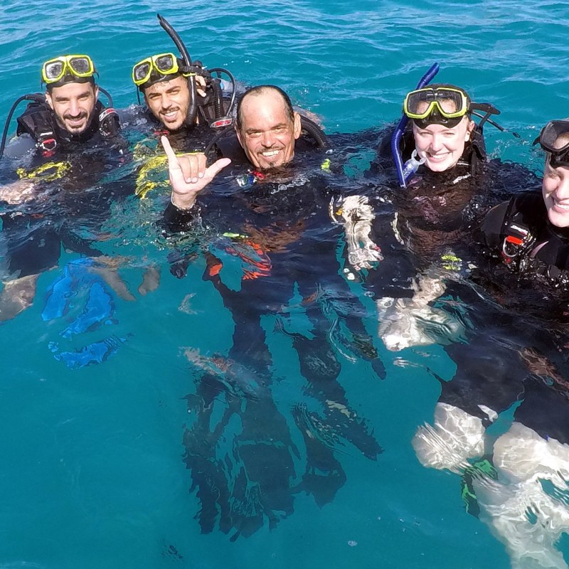 Friends Snorkeling in Puerto Rico