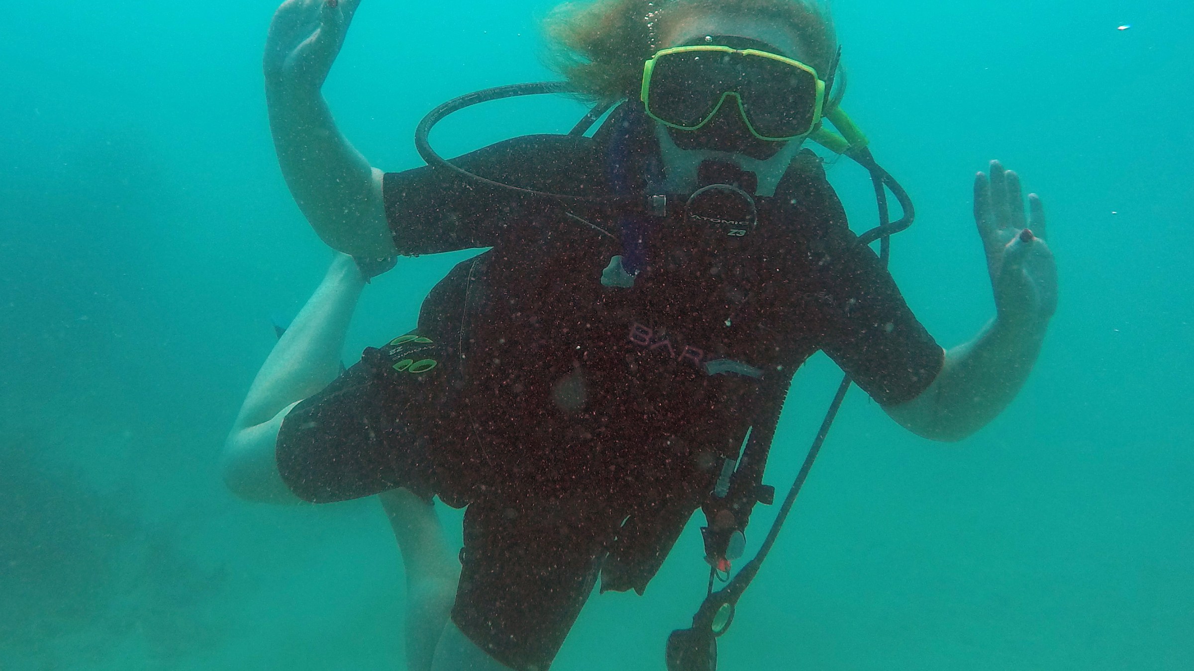 Scuba Diver in Puerto Rico